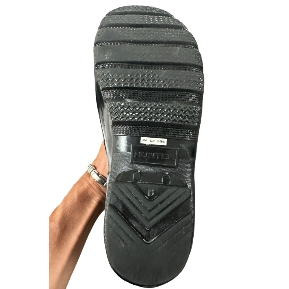 Hunter Original Gloss Black Rain Boot Women’s Size 5 - Picture 6 of 16